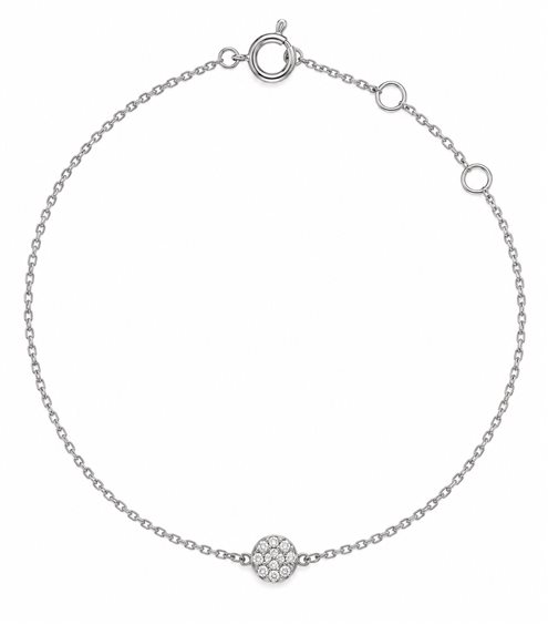Bracciale Crivelli Donna in Oro bianco Diamante 0.06 Ct 234-5720-370 - 234-5720-370